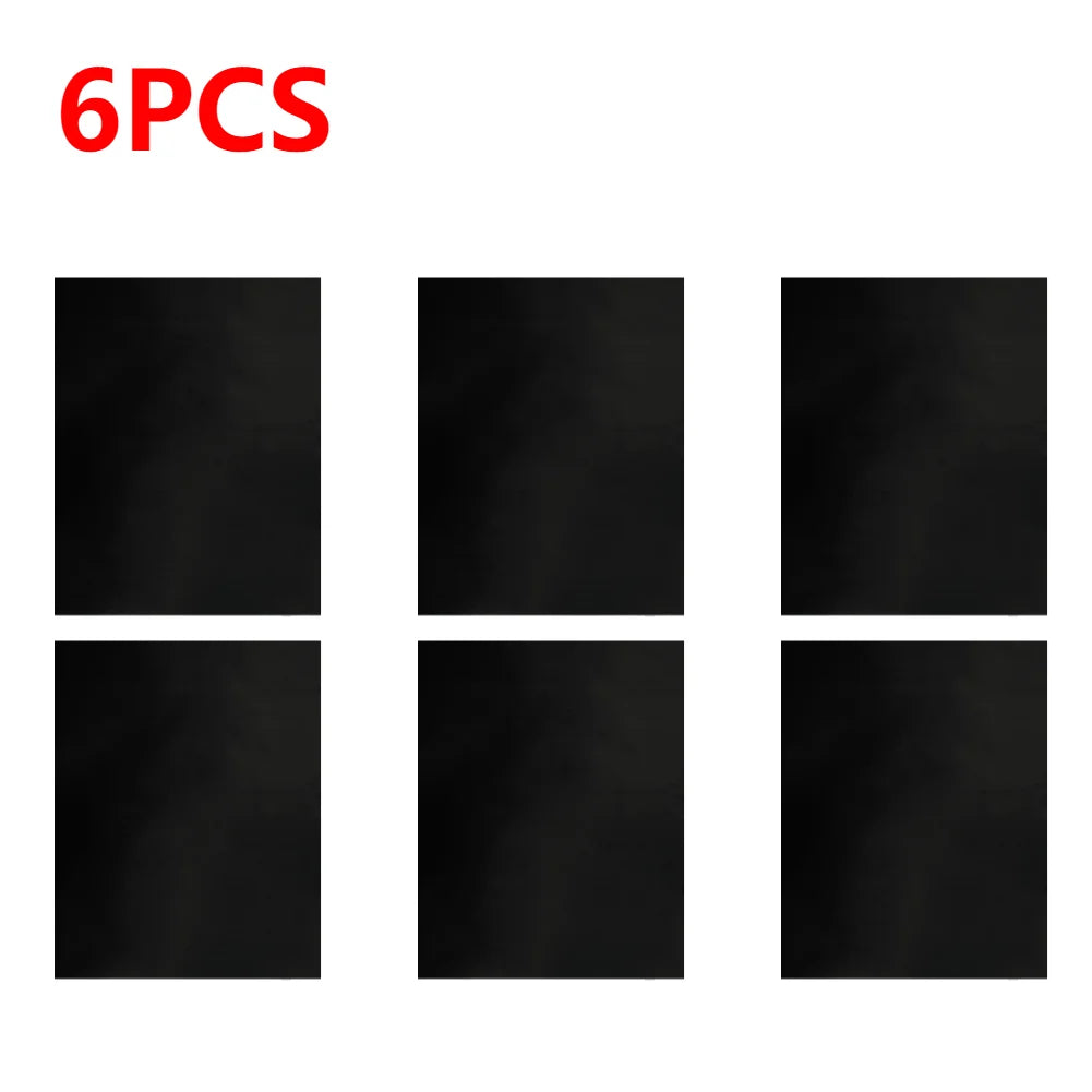 Non-Stick BBQ Grill Mats - Heat Resistant Baking Sheets for Easy Cleaning and Cooking (1-20 Pieces)