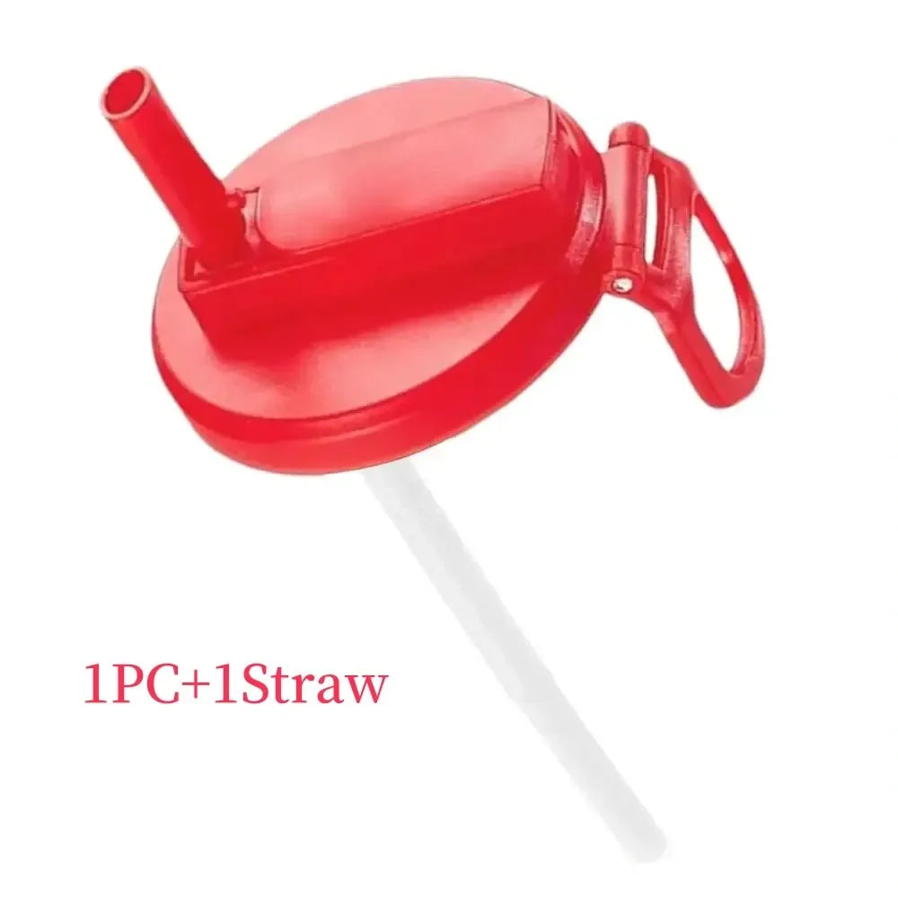 Travel Soda Can Lids Silicone Straws Can Covers for Canned Beverages Beer Juice Bpa-Free Covers Can Reusable Jar Cap Accessory