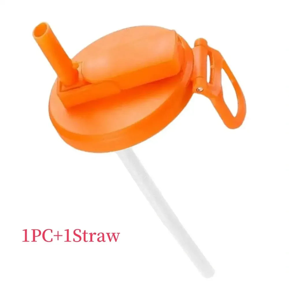 Travel Soda Can Lids Silicone Straws Can Covers for Canned Beverages Beer Juice Bpa-Free Covers Can Reusable Jar Cap Accessory