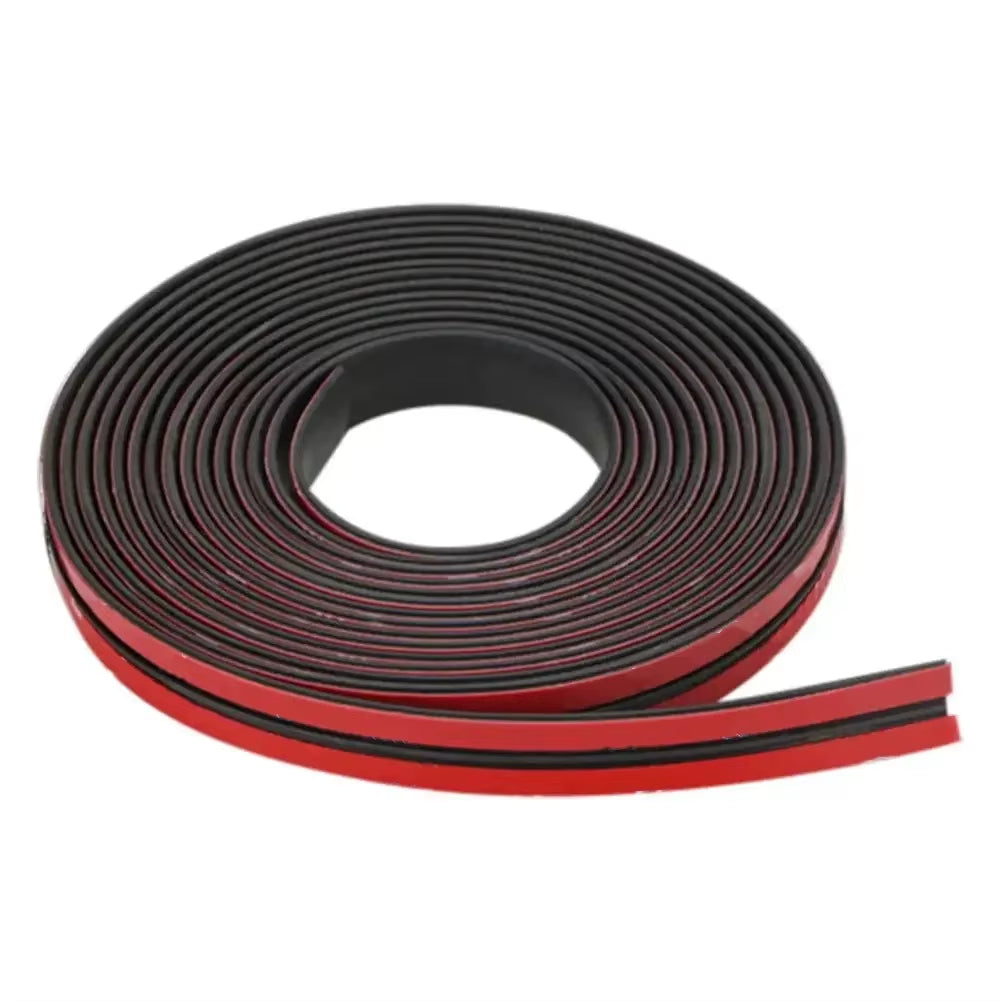 Automotive Rubber Edge Sealing Strips for Windshield and Roof - Noise Insulation and Soundproofing Protector
