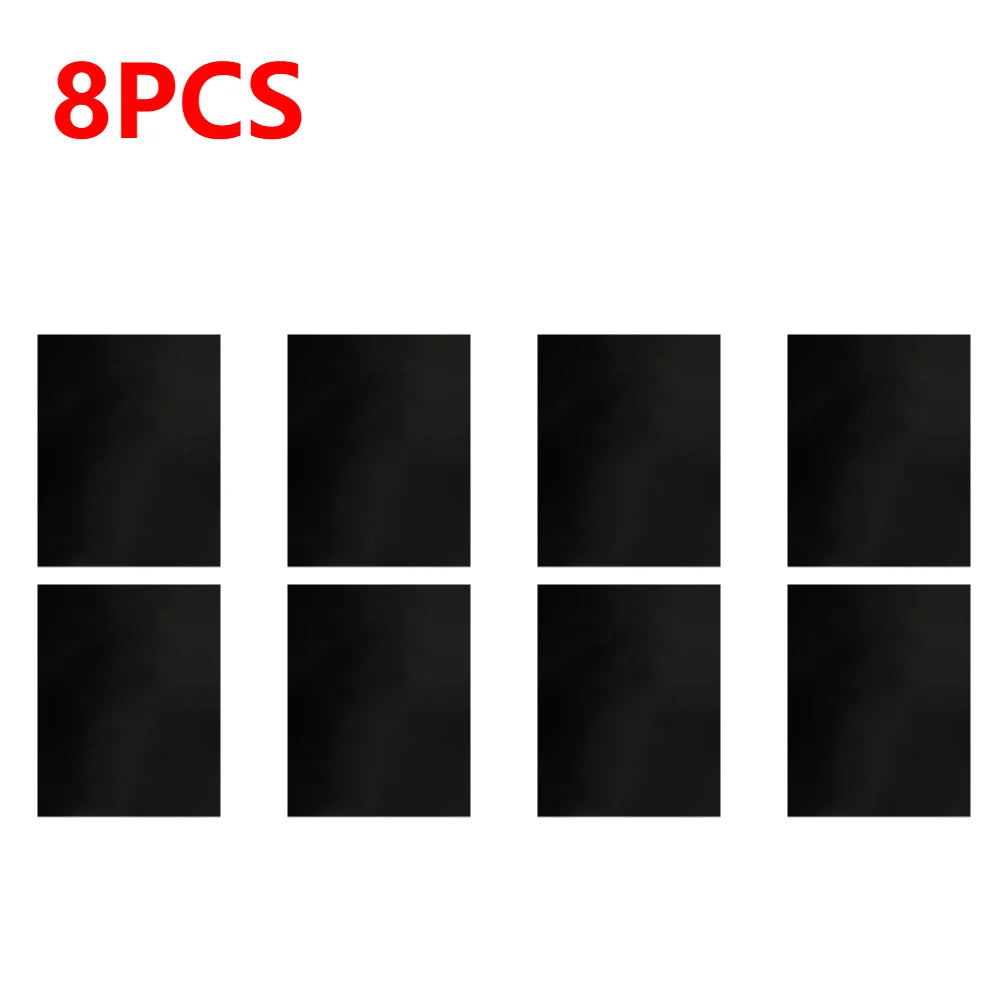 Non-Stick BBQ Grill Mats - Heat Resistant Baking Sheets for Easy Cleaning and Cooking (1-20 Pieces)