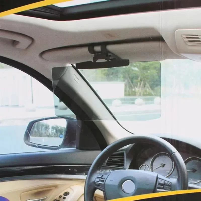 Universal Car Sun Visor with Polarized Glare Protection Driver'S Anti-Glare Mirror Visor Portable Foldable Car Visor