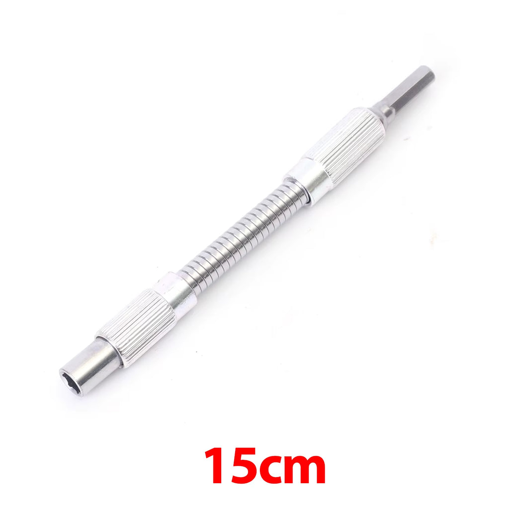 Universal Metal Flexible Shaft Bit Extention Screwdriver Holders Hose Cardan Shaft Electric Drill Power Rod Link 15-40Cm