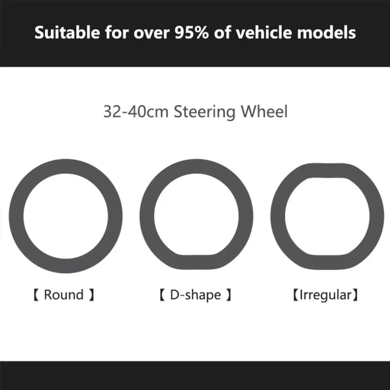 Silicone Car Steering Wheel Cover Elastic Protetive Cover Multi Color Auto Interior Silica Gel Decoration Covers for Men Women