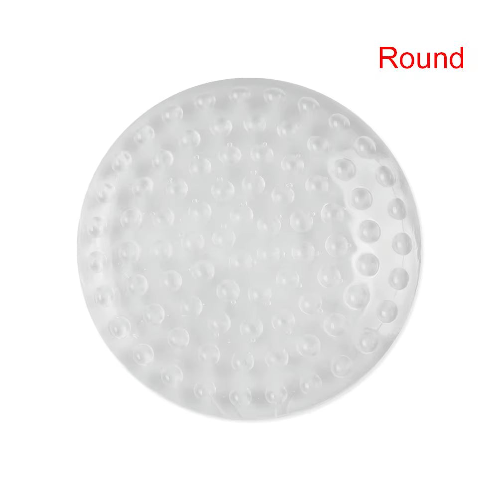 Silicone Door Stopper Handle Bumpers Self Adhesive Mute Anti-Shock Porte Pad Home Improvement Wall Protector Pad Handle Buffer