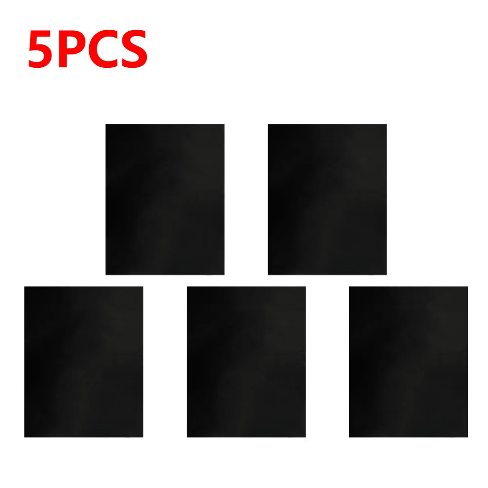 Non-Stick BBQ Grill Mats - Heat Resistant Baking Sheets for Easy Cleaning and Cooking (1-20 Pieces)