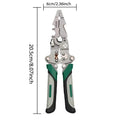 Foldable Wire Stripper Multifunctional Wire Stripper Wire Stripping Pliers Crimper Wire Crimping Tool for Electricians Home DIY