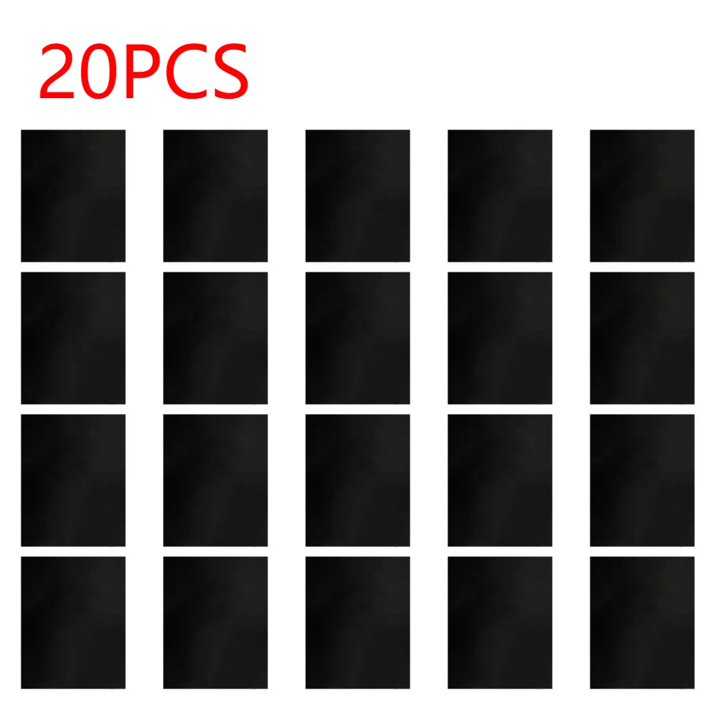 Non-Stick BBQ Grill Mats - Heat Resistant Baking Sheets for Easy Cleaning and Cooking (1-20 Pieces)