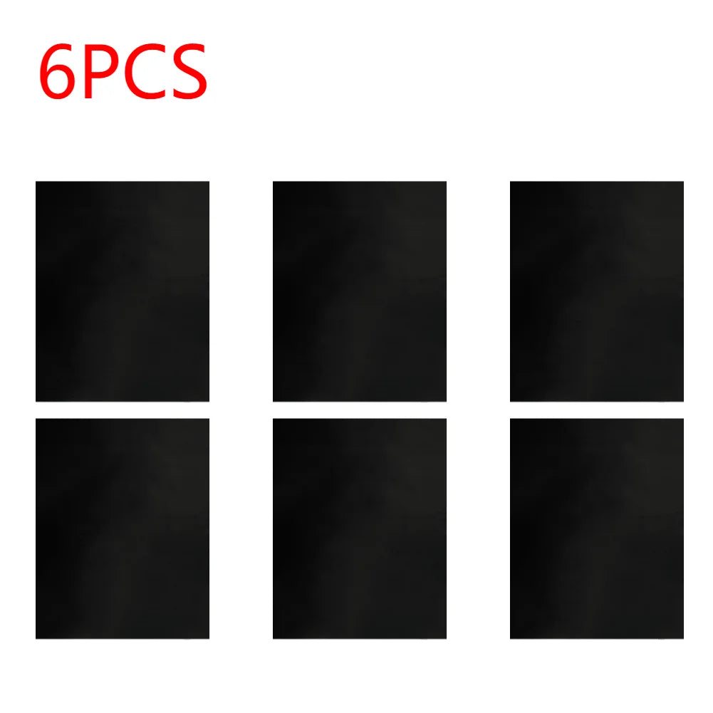 Non-Stick BBQ Grill Mats - Heat Resistant Baking Sheets for Easy Cleaning and Cooking (1-20 Pieces)