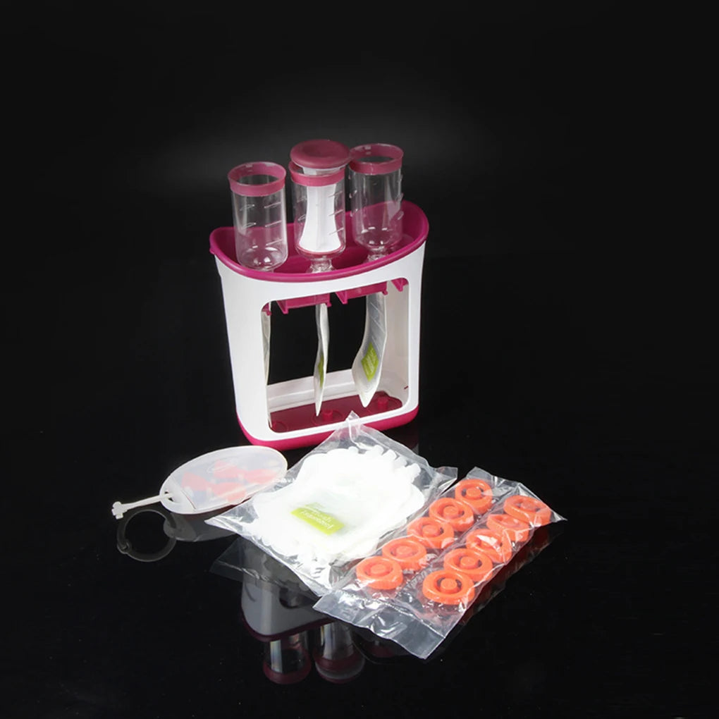 PC Easy to Clean Baby Food Maker and Time-Saving for Busy Families Scratch-Proof Fruit Puree Machine