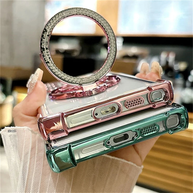 Magnetic for Magsafe Case for Smasung Galaxy S26 S25 S24 S23 S22 S21 S20 Ultra plus Rotating Cases for Smasung S24 S23 FE Cover