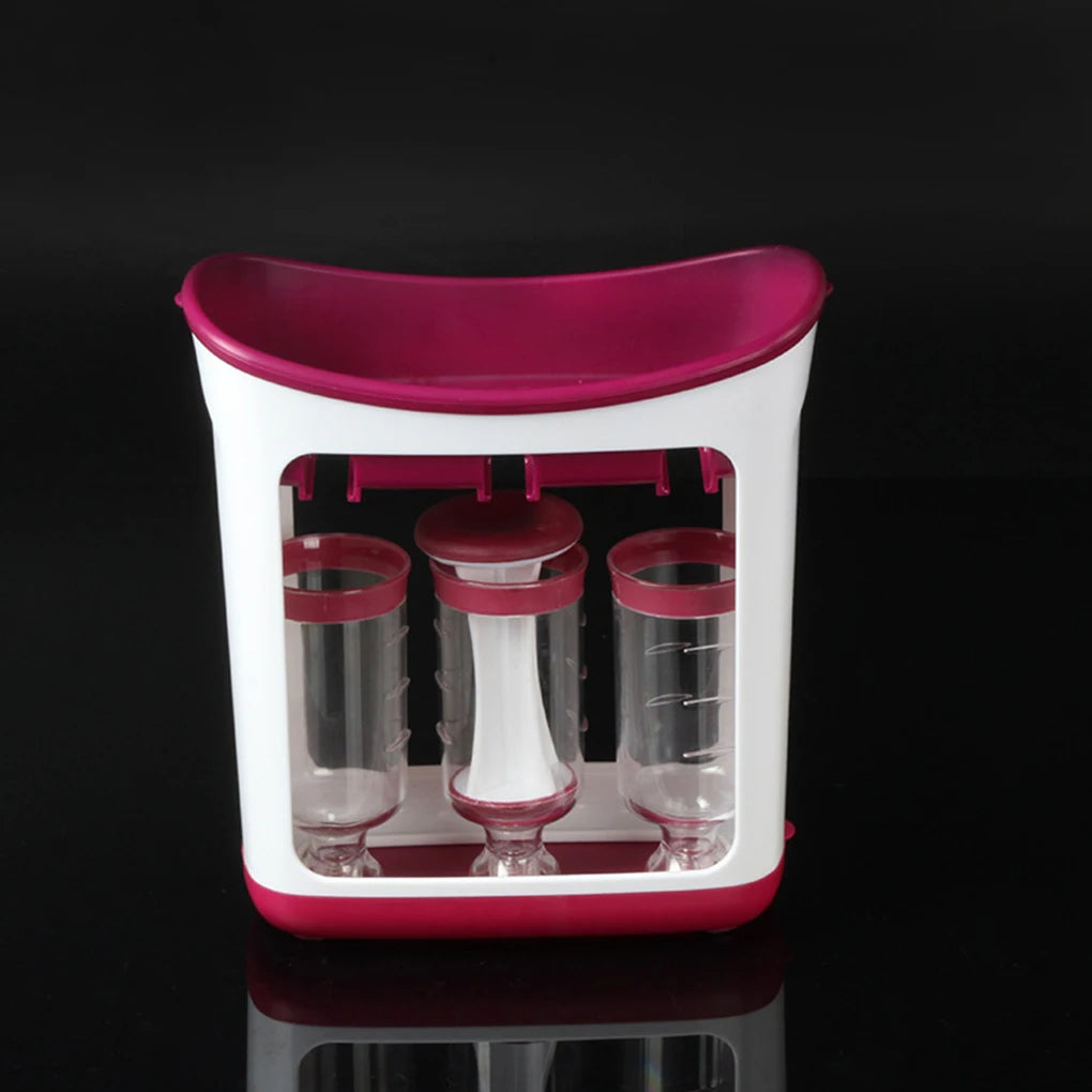 PC Easy to Clean Baby Food Maker and Time-Saving for Busy Families Scratch-Proof Fruit Puree Machine